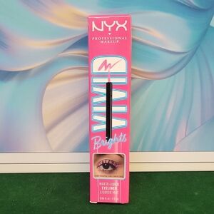 NYX Vivid Brights Matte Liquid Eyeliner - Dont Pink Twice